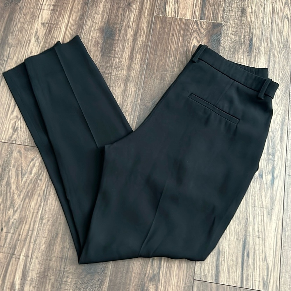 MM Lafluer Black Straight Leg Dress Pants